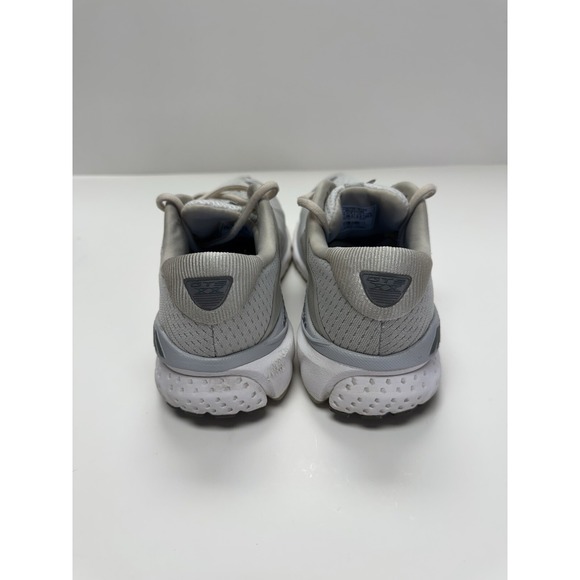 Brooks Adrenaline GTS 20 White Silver Running Shoes Women's Size 7 Medium B - Picture 3 of 10